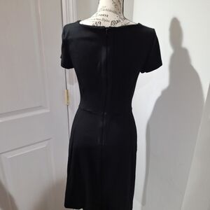 Classic Black Short-Sleeve Women’s Dress